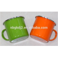 Caneca esmaltada impressa personalizada promocional da caneca do esmalte 12oz &amp; 20oz